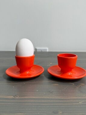 2 x vintage melmac Esma egg cups